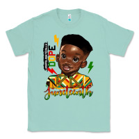 Seafoam juneteenth black boy Classic Tee - HRA Design Shop