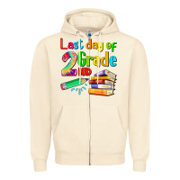 Sandshell last day of second grade Zipper Hoodie - Artiststas