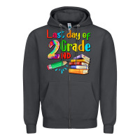 Smoke last day of second grade Zipper Hoodie - Artiststas