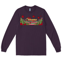 Plum chingona 16oz libbey cup Long Sleeve Tee - HRA Design Shop