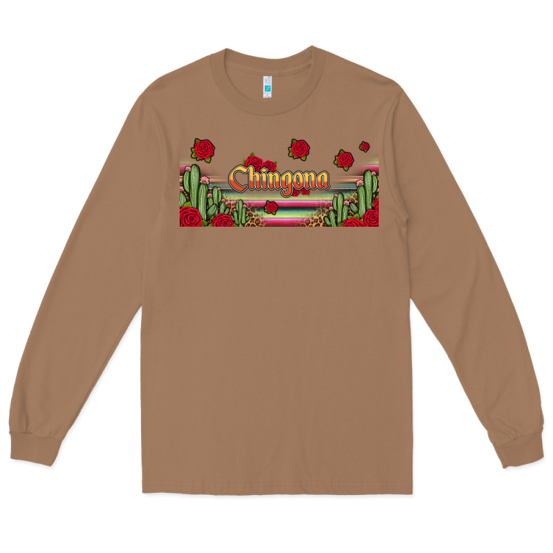 Chingona 16oz Libbey Cup Long Sleeve Tee by HRA Design Shop | Teevron