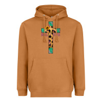 Meerkat Believe Cross Heavyweight Hoodie - Jasminsmagicworld