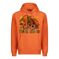 Carrot my first thanksgiving with turkey bbs Premium Hoodie - BundleAndBundleShop