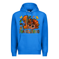 True Royal my first thanksgiving with turkey bbs Premium Hoodie - BundleAndBundleShop