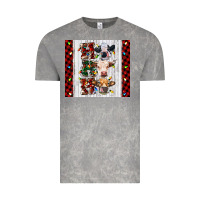 Cloud Rock ho ho ho christmas cow Vintage Tee - RanaPortraitStore
