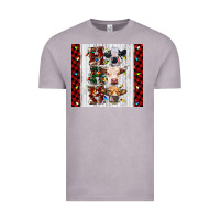 Vintage Zinc ho ho ho christmas cow Vintage Tee - RanaPortraitStore