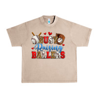 French Oak busy raising ballers baseball Urban Heavy Tee - Zillion Design Studio