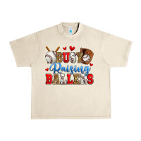 Sandshell busy raising ballers baseball Urban Heavy Tee - Zillion Design Studio