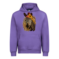 Tulip Zebra With Sunflowers Urban Hoodie - Bettercallsaul