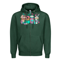 Sports Green rt respiratory therapist coffee cups Zipper Hoodie - Jasminsmagicworld