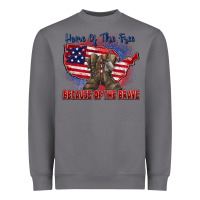 Storm home of the free because of the brave Heavyweight Sweatshirt - Zillion Design Studio