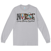 Moon Dust nurse caring strong essential Long Sleeve Tee - CowhideDigitalArt