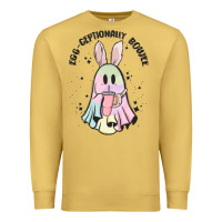 Antique Gold egg ceptionally boujee Premium Sweatshirt - MaliasSmallBusiness
