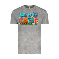 Cloud Rock born to camp Vintage Tee - Zillion Design Studio