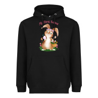 Black Babies First Easter Girls Heavyweight Hoodie - Jasminsmagicworld