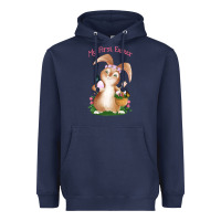 Navy Babies First Easter Girls Heavyweight Hoodie - Jasminsmagicworld