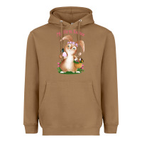 Toasted Coconut Babies First Easter Girls Heavyweight Hoodie - Jasminsmagicworld