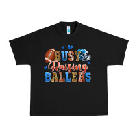 Black busy raising ballers american football Urban Heavy Tee - Zillion Design Studio