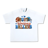 White busy raising ballers american football Urban Heavy Tee - Zillion Design Studio