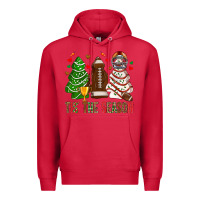Cardinal tis' the season american football christmas cakes bbs Premium Hoodie - BundleAndBundleShop