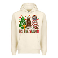 Tofu tis' the season american football christmas cakes bbs Premium Hoodie - BundleAndBundleShop
