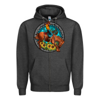 Charcoal Heather gemstone rodeo Zipper Hoodie - JahusDesignShop