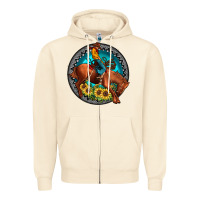 Sandshell gemstone rodeo Zipper Hoodie - JahusDesignShop