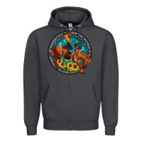 Smoke gemstone rodeo Zipper Hoodie - JahusDesignShop