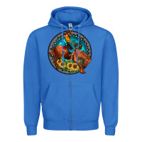 True Royal gemstone rodeo Zipper Hoodie - JahusDesignShop