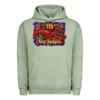 Pigment Oil Green mardi gras this the season lobster Urban Hoodie - RanaPortraitStore