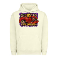 Pigment Pistachio mardi gras this the season lobster Urban Hoodie - RanaPortraitStore
