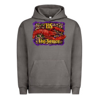 Pigment Tornado mardi gras this the season lobster Urban Hoodie - RanaPortraitStore