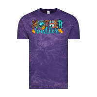 Cloud Purple mother hustler Vintage Tee - texasbilliewilder