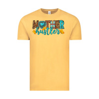 Vintage Mustard mother hustler Vintage Tee - texasbilliewilder