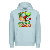 Blue Mist margarita and taco Premium Hoodie - AdoDesignShop