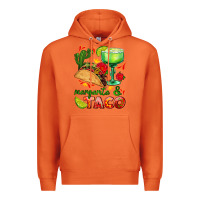 Carrot margarita and taco Premium Hoodie - AdoDesignShop