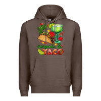 Coffee margarita and taco Premium Hoodie - AdoDesignShop