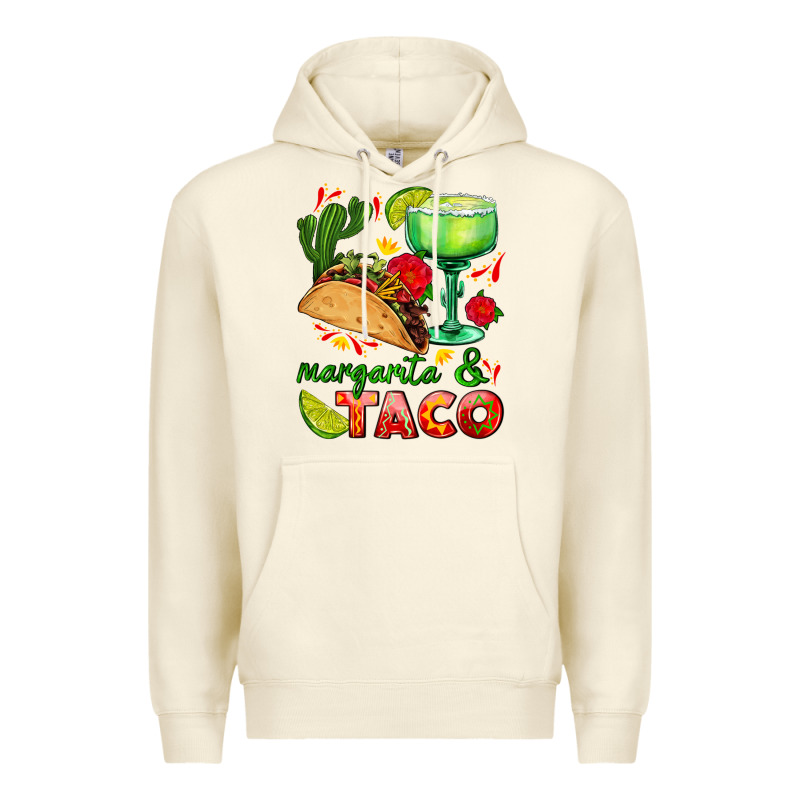 Margarita And Taco Premium Hoodie by AdoDesignShop | Teevron