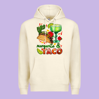 Margarita And Taco Premium Hoodie Designed By Adodesignshop
