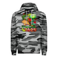 Slate Camo margarita and taco Premium Hoodie - AdoDesignShop