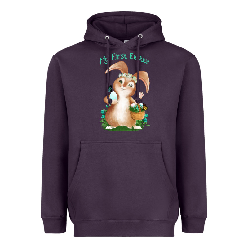 Babies First Easter Boys Heavyweight Hoodie by Jasminsmagicworld | Teevron