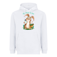 White Babies First Easter Boys Heavyweight Hoodie - Jasminsmagicworld