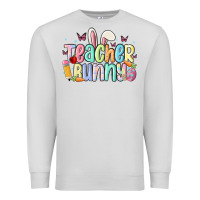 Dove Grey teacher bunny Premium Sweatshirt - MaliasSmallBusiness