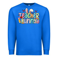 True Royal teacher bunny Premium Sweatshirt - MaliasSmallBusiness