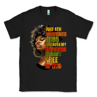 Black juneteenth 1885 because my ancestors weren't free in 1776 black woman Classic Tee - HRA Design Shop