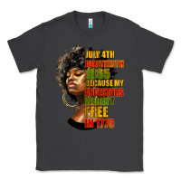 Smoke juneteenth 1885 because my ancestors weren't free in 1776 black woman Classic Tee - HRA Design Shop