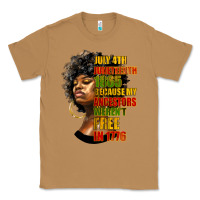 Toasted Coconut juneteenth 1885 because my ancestors weren't free in 1776 black woman Classic Tee - HRA Design Shop