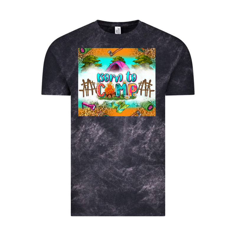 Born To Camp Vintage Tee by Zillion Design Studio | Teevron