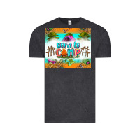 Vintage Black born to camp Vintage Tee - Zillion Design Studio