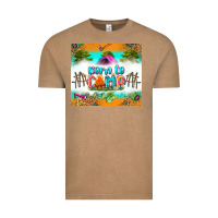 Vintage Coffee born to camp Vintage Tee - Zillion Design Studio